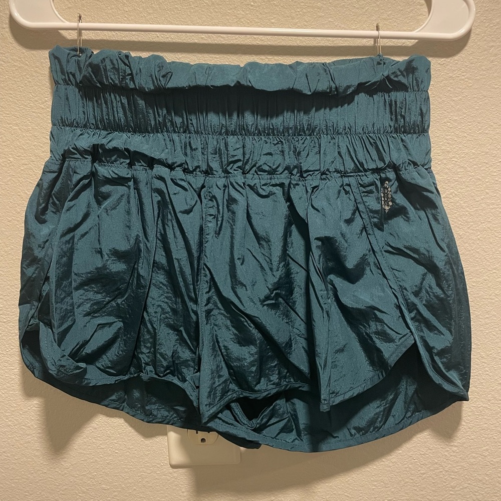 FP Movement by Free People Teal Athletic Shorts